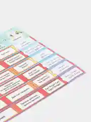 Карточка обучающая Русский язык "Части речи", А5