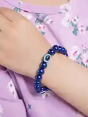 Белый браслет детский от сглаза