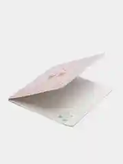 Зеленый мини-открытка