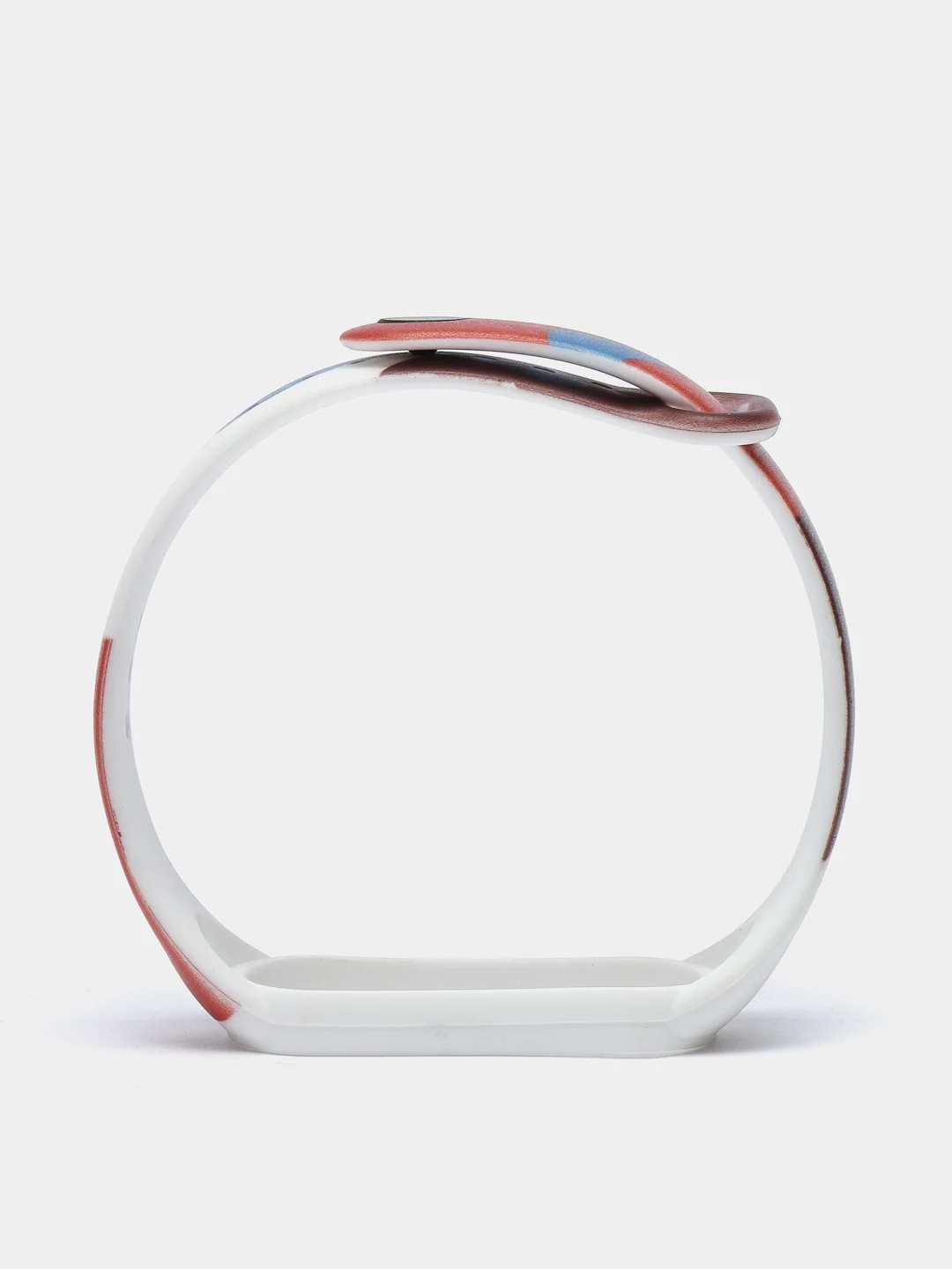 Бордовый ремешок для Xiaomi Mi Band 3, 4, 5, 6 силиконовый