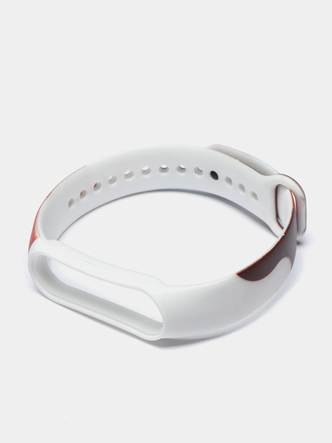 Бордовый ремешок для Xiaomi Mi Band 3, 4, 5, 6 силиконовый