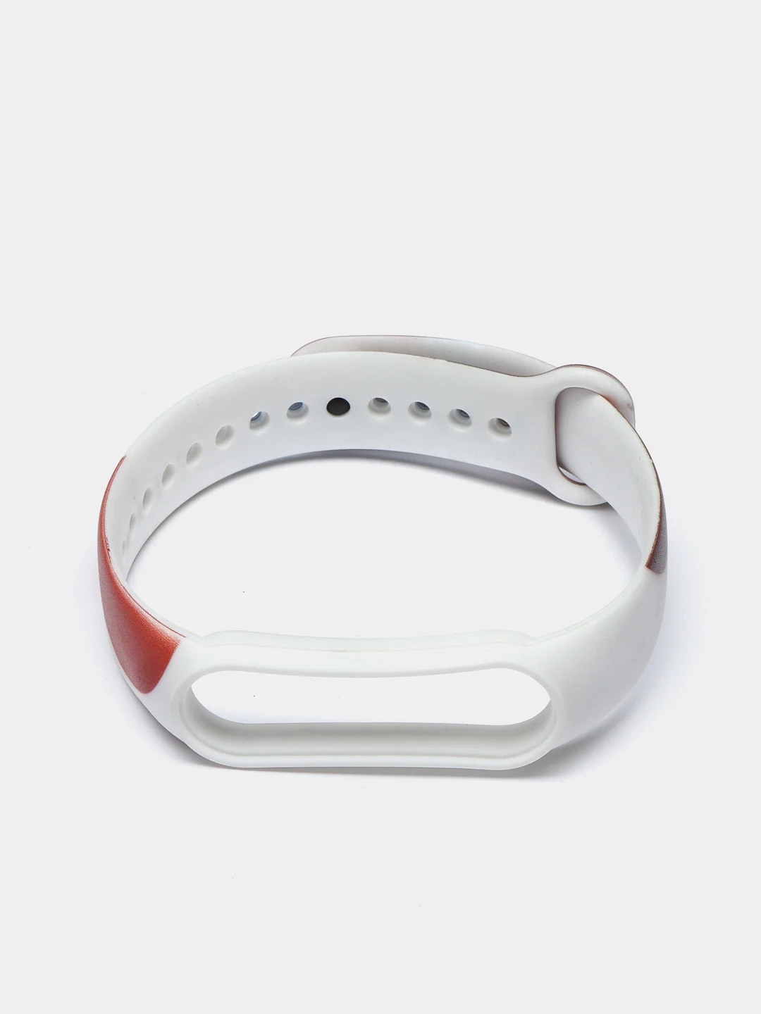 Бордовый ремешок для Xiaomi Mi Band 3, 4, 5, 6 силиконовый
