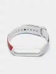 Бордовый ремешок для Xiaomi Mi Band 3, 4, 5, 6 силиконовый