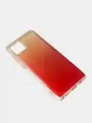 Красный чехол Samsung Galaxy Note 10 Lite, Самсунг Галакси Нот 10 Лайт силиконовый градиент