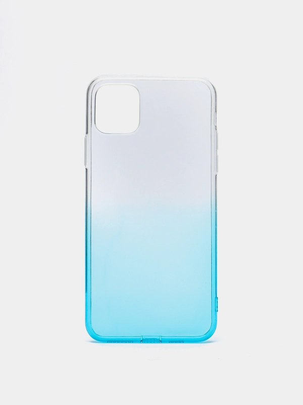 Чехол для Apple iPhone 11 Pro Max, прозрачный, с градиентом