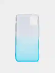 Бирюзовый чехол для Apple iPhone 11 Pro Max, прозрачный, с градиентом