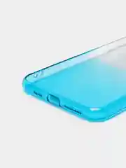 Бирюзовый чехол для Apple iPhone 11 Pro Max, прозрачный, с градиентом