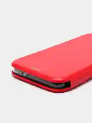 Красный чехол-книжка для Samsung Galaxy S21