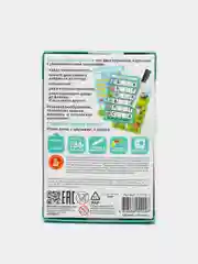 Соображай-ка. Развивающая игра Пиши-Стирай 36 двусторонних карточек