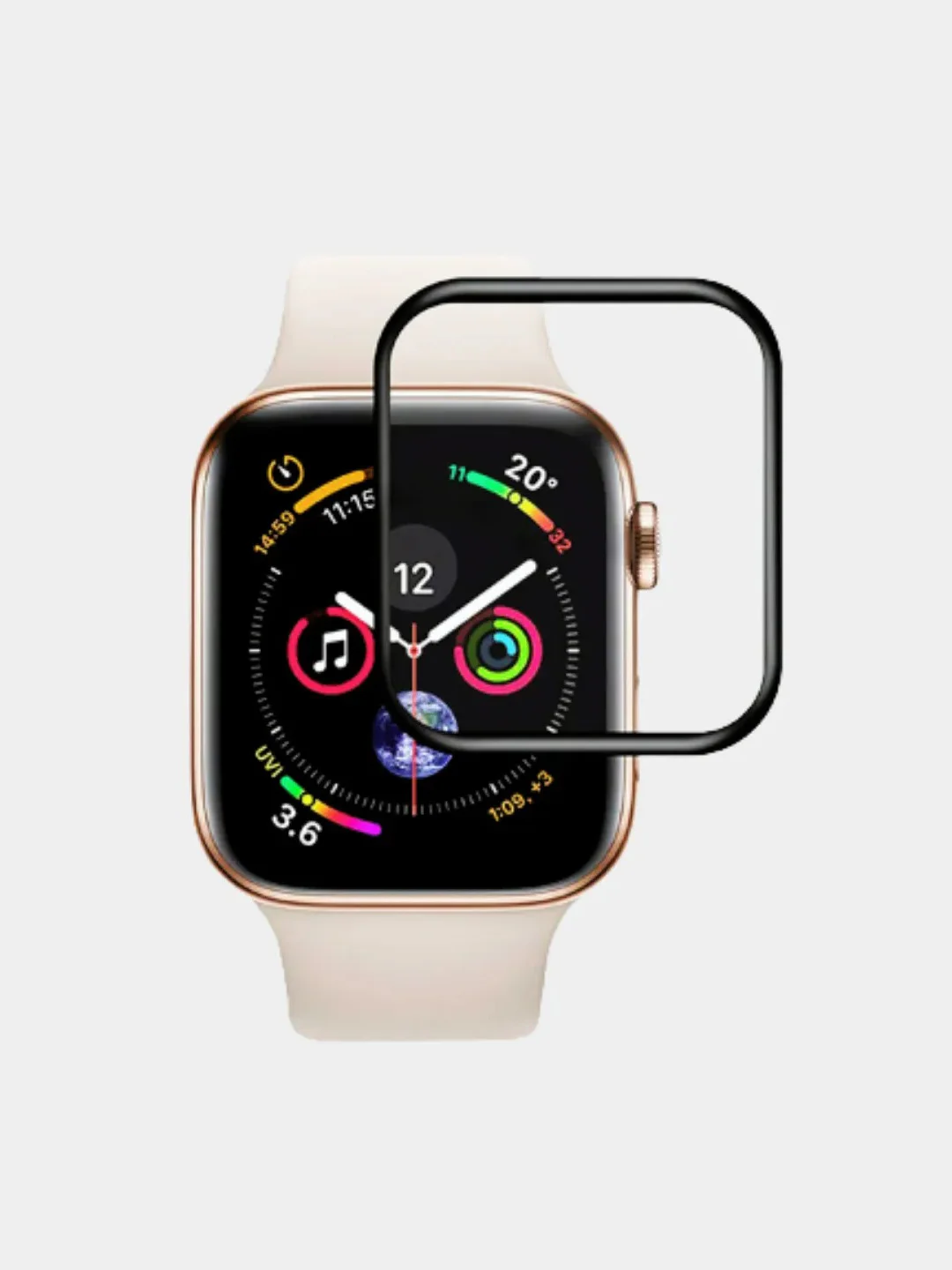 Защитное стекло на Apple Watch 38 / 40 / 42 /44