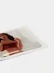 Серый 3d стикеры на телефон "design"