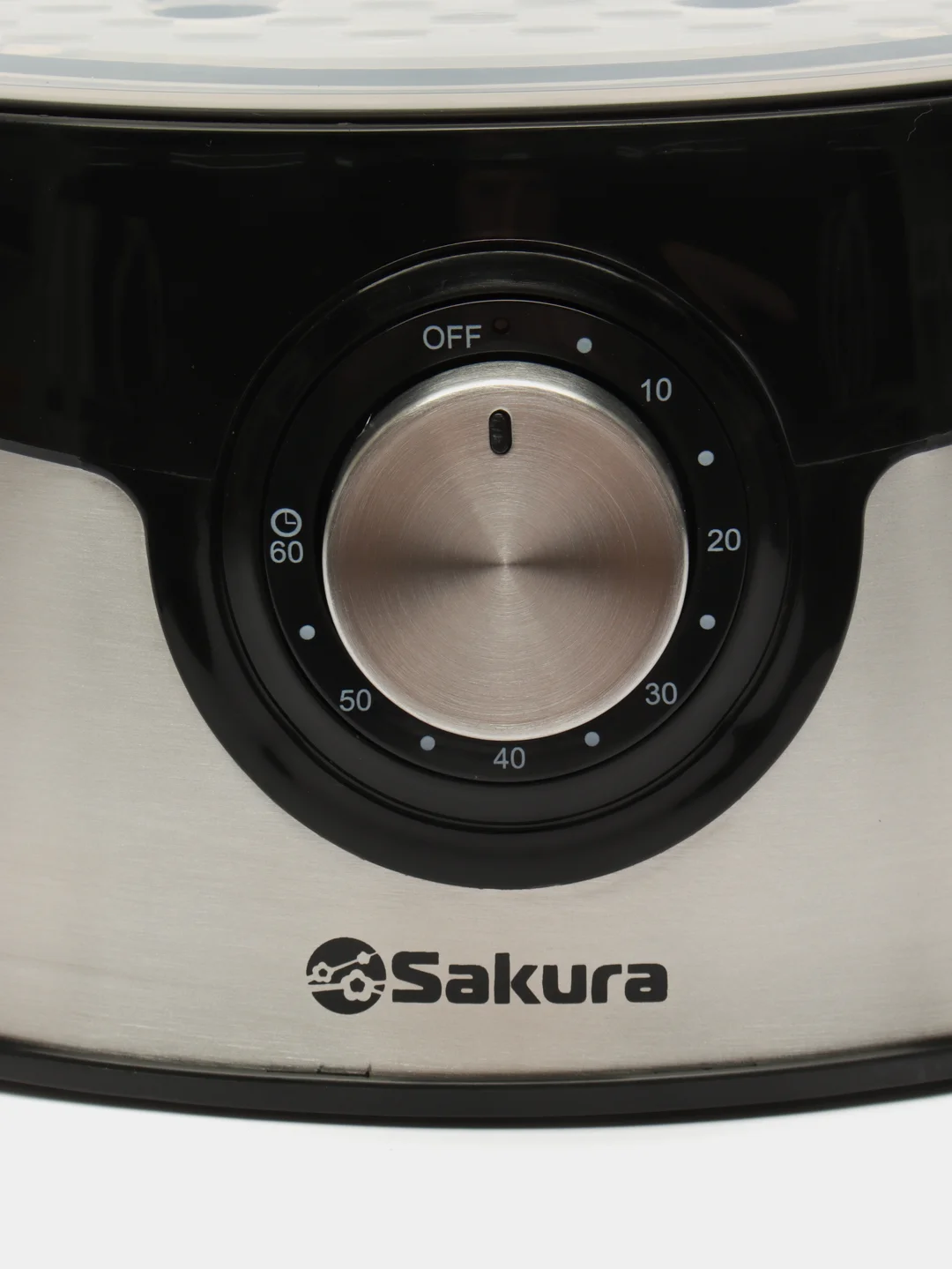 Серый пароварка Sakura SA-7215, 800Вт