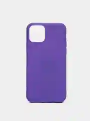 Фиолетовый чехол для iPhone 11 Pro, силиконовый, 14 цветов
