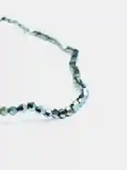 Зеленый стеклянные бусины биконусы, граненные, 4 мм, 100 шт