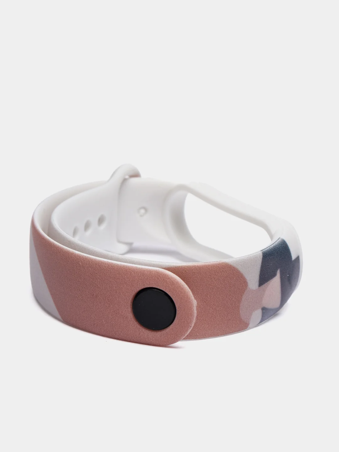 Шоколадный ремешок для Xiaomi Mi Band 3, 4, 5, 6 силиконовый