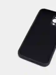 Темно-синий чехол Silicone Case для iPhone 12 Pro Max с логотипом закрытый низ