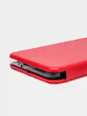 Красный чехол-книжка Samsung Galaxy A12, Самсунг Галакси А12
