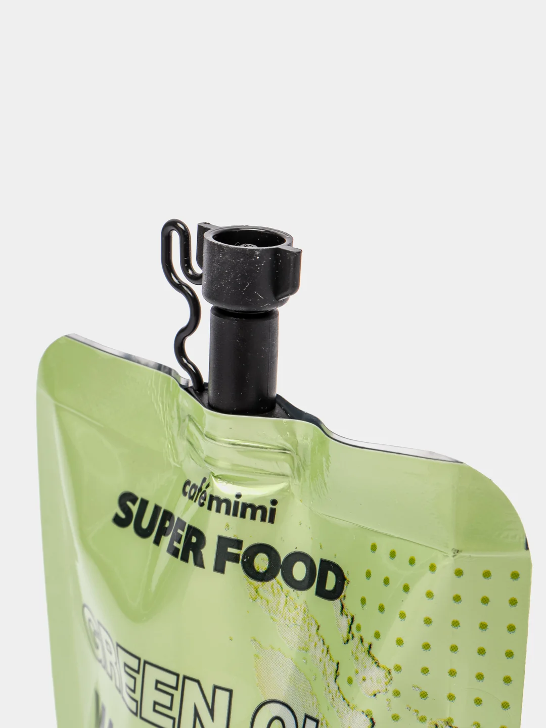 Лайм маска для лица CafeMimi Super Food голубая, зеленая глина, 100 мл