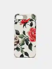 Багровый кожаный чехол для
