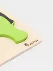 Желтый детские деревянные пазлы