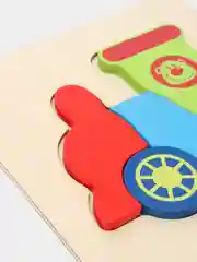 Багровый детские деревянные пазлы