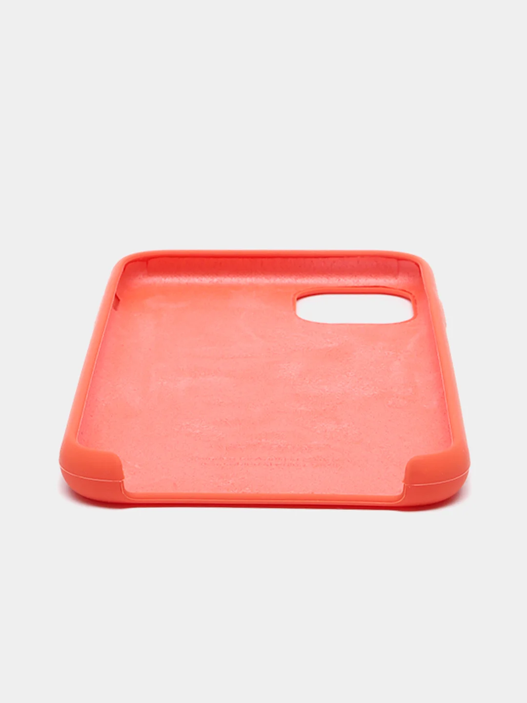 Оранжевый чехол Silicone Case для iPhone 11