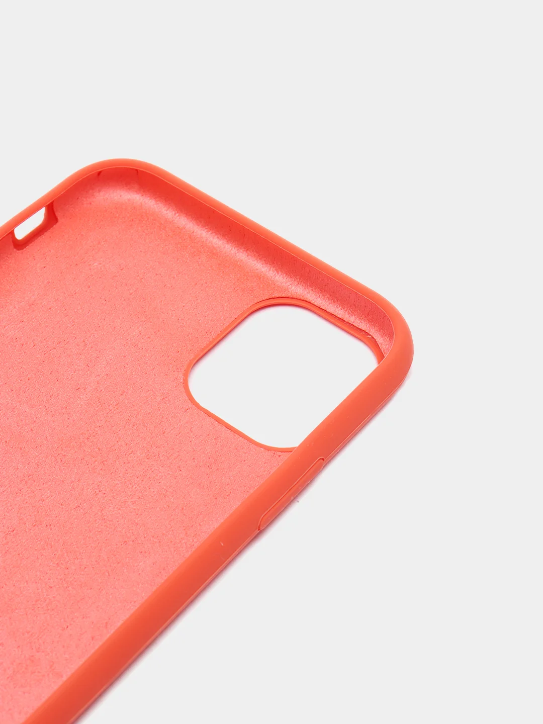 Оранжевый чехол Silicone Case для iPhone 11