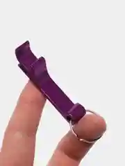 Фиолетовый брелок-открывашка для банок, Открывалка для бутылок