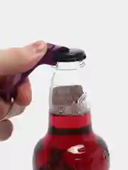 Фиолетовый брелок-открывашка для банок, Открывалка для бутылок