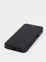 Черный чехол книжка для Samsung J6 Plus, J6+, Самсунг