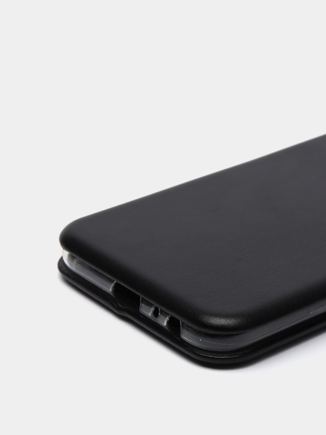 Черный чехол книжка для Samsung J6 Plus, J6+, Самсунг