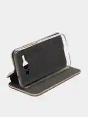 Золотой чехол книжка Samsung Galaxy J1 2016 / J120