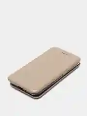 Золотой чехол книжка Samsung Galaxy J1 2016 / J120