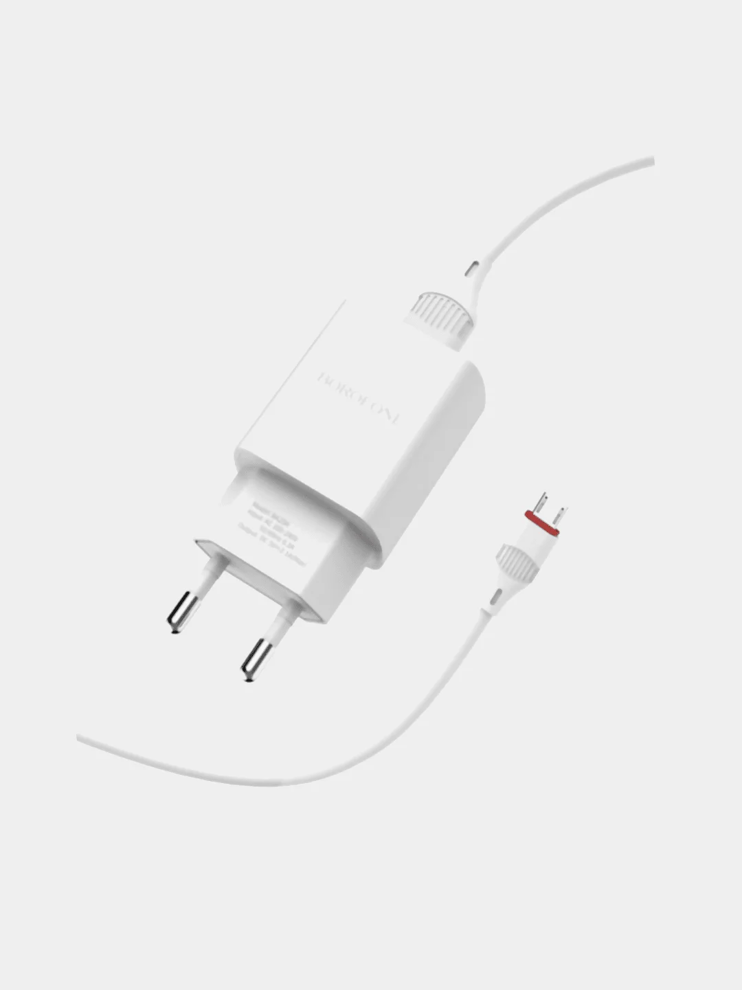 Белый зарядное устройство BOROFONE BA20A, 2.1A