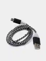 Угольный кабель Micro-USB