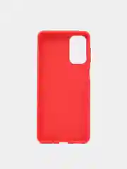 Красный чехол Samsung Galaxy M52 силиконовый, матовый
