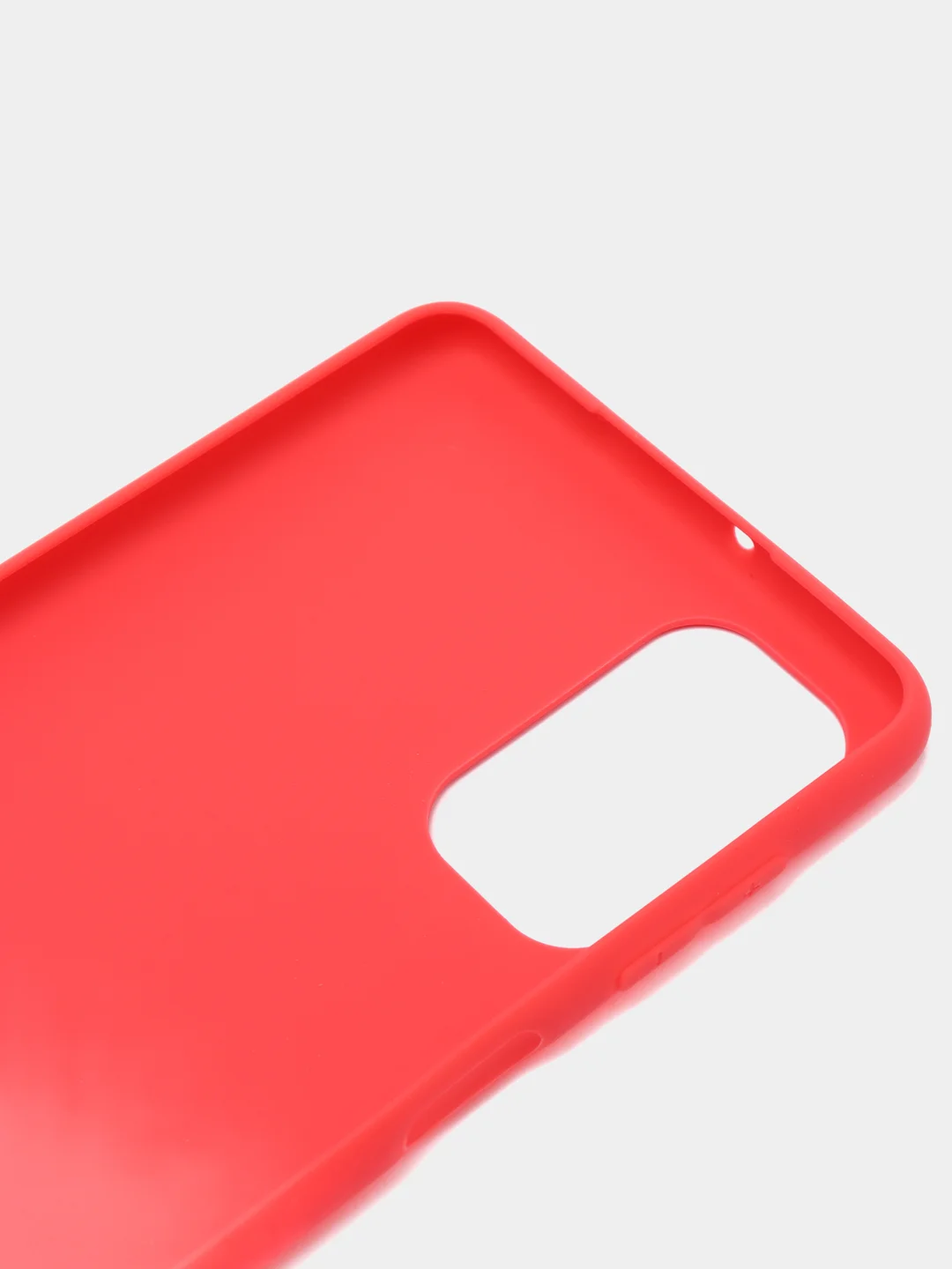 Красный чехол Samsung Galaxy M52 силиконовый, матовый