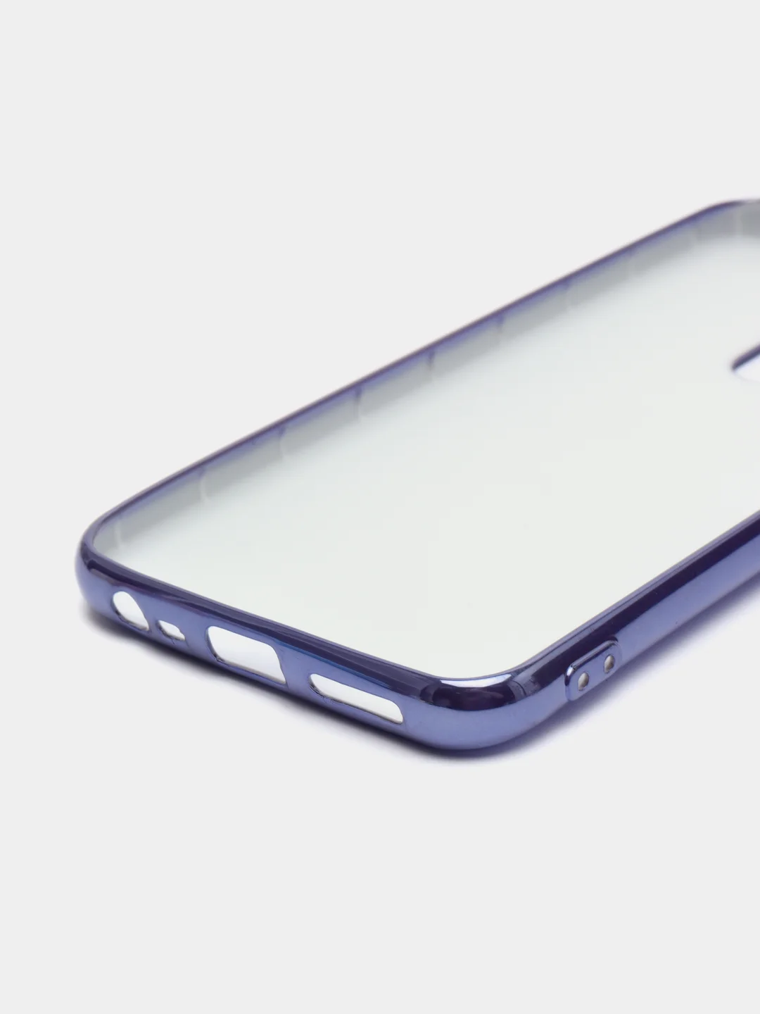 Лавандовый чехол Xiaomi Redmi 8, Redmi 8A, Сяоми Редми 8, 8А цветной силиконовый с глянцевой рамкой