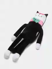 Черный мягкая игрушка "Кот Джентльмен"