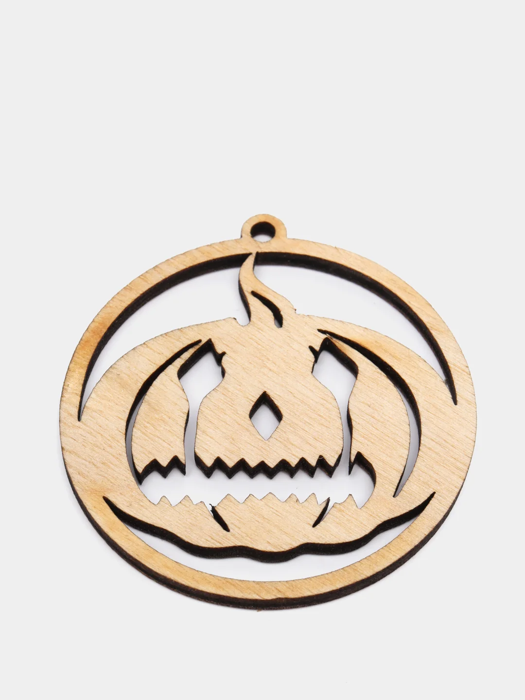 Бежевый подвеска резная, украшение, "Halloween"