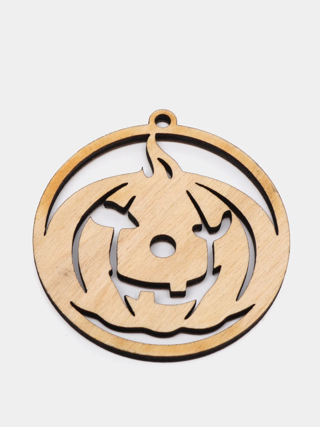 Бежевый подвеска резная, украшение, "Halloween"
