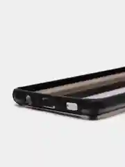 Черный чехол для Samsung Galaxy A12 Противоударные чехлы с блёстками