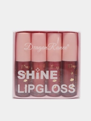 Набор из 4 блесков, зеркальные SHiNE LIPGLOSS/Dragon Ranee