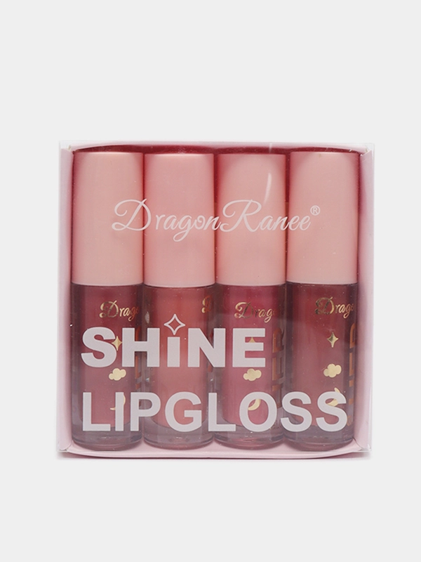 Набор из 4 блесков, зеркальные SHiNE LIPGLOSS/Dragon Ranee