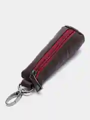 Коричневый ключница из натуральной кожи