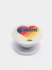 Багровый попсокет-держатель для смартфона Like
