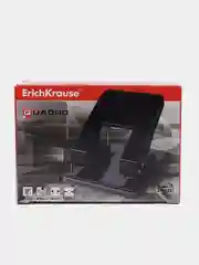 Дырокол металлический ErichKrause "Quadro", до 40 листов, черный