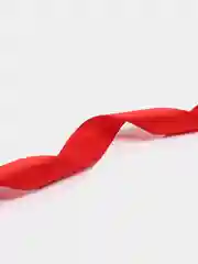 Лента атласная 5 метров 40 мм ширина, красная