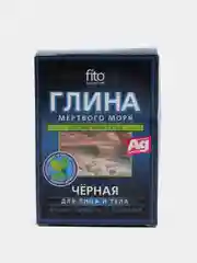 Глина Мертвого моря черная  fito косметик,  100г