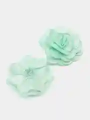 Цветок из ткани. Декоративный элемент